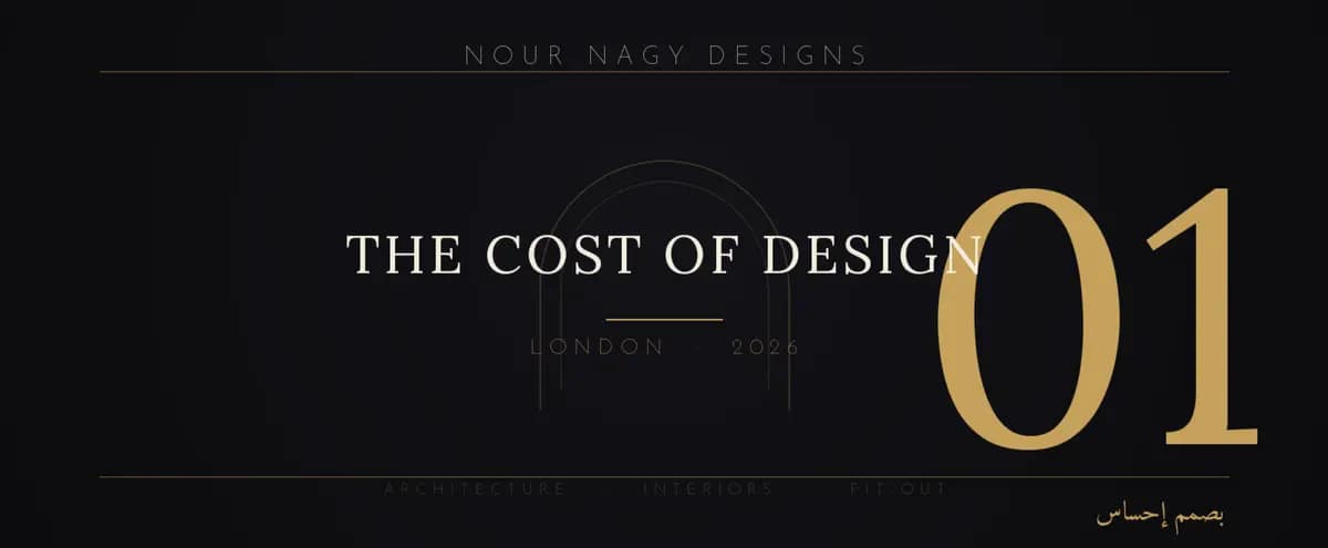 Luxury interior designer cost guide London 2026 – Nour Nagy Designs