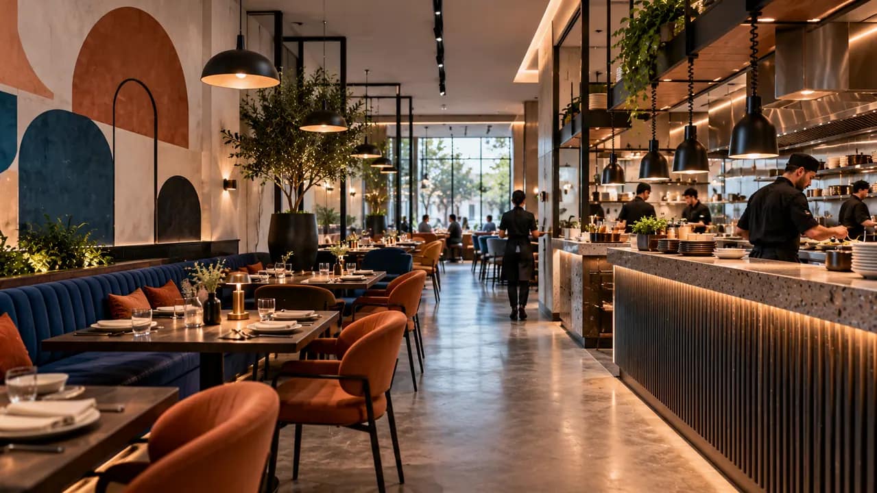 Restaurant Interior Design Designing for Both Guests and Staff